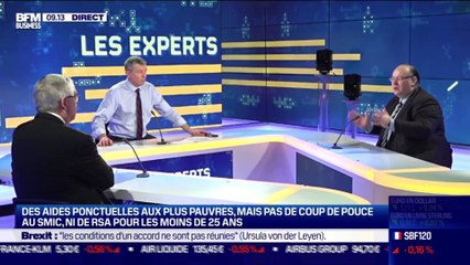 Les Experts : Des aides ponctuelles aux plus pauvres, mais pas de coup de pouce au SMIC, ni de RSA pour les moins de 25 ans - 08/12
