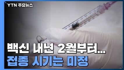 백신 내년 2월부터 도입..백신 접종 시기는 미정 / YTN