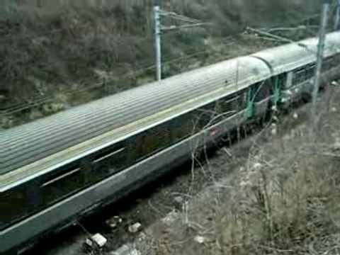 22.02.2008 BB 25500 à Dole avec une rame corail