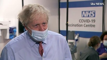 Boris Johnson says first vaccines are 'shot in the arm' for the country