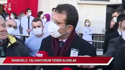 İmamoğlu’ndan “tam kapanma” isyanı: “Yalvarıyorum tedbir alsınlar”