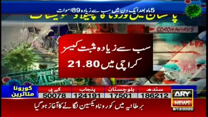 ARY NEWS Bulletin | 12 PM | 8th DECEMBER 2020