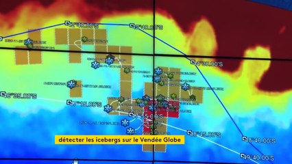 Grâce aux satellites, les skippers du Vendée Globe sont prévenus du danger des icebergs