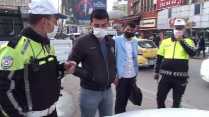 Drone havadan tespit etti, polis ceza yazdı