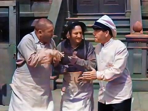 The Three Stooges HD - Booby Dupes 1945 Colorized