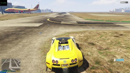 LAMBORGHINI TRAZO VS BUGATTI VEYRON GOING UNEXPECTED | GTA V GAMEPLAY #1
