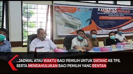 Descargar video: KPU Surabaya Atur TPS Sesuai Protokol Kesehatan