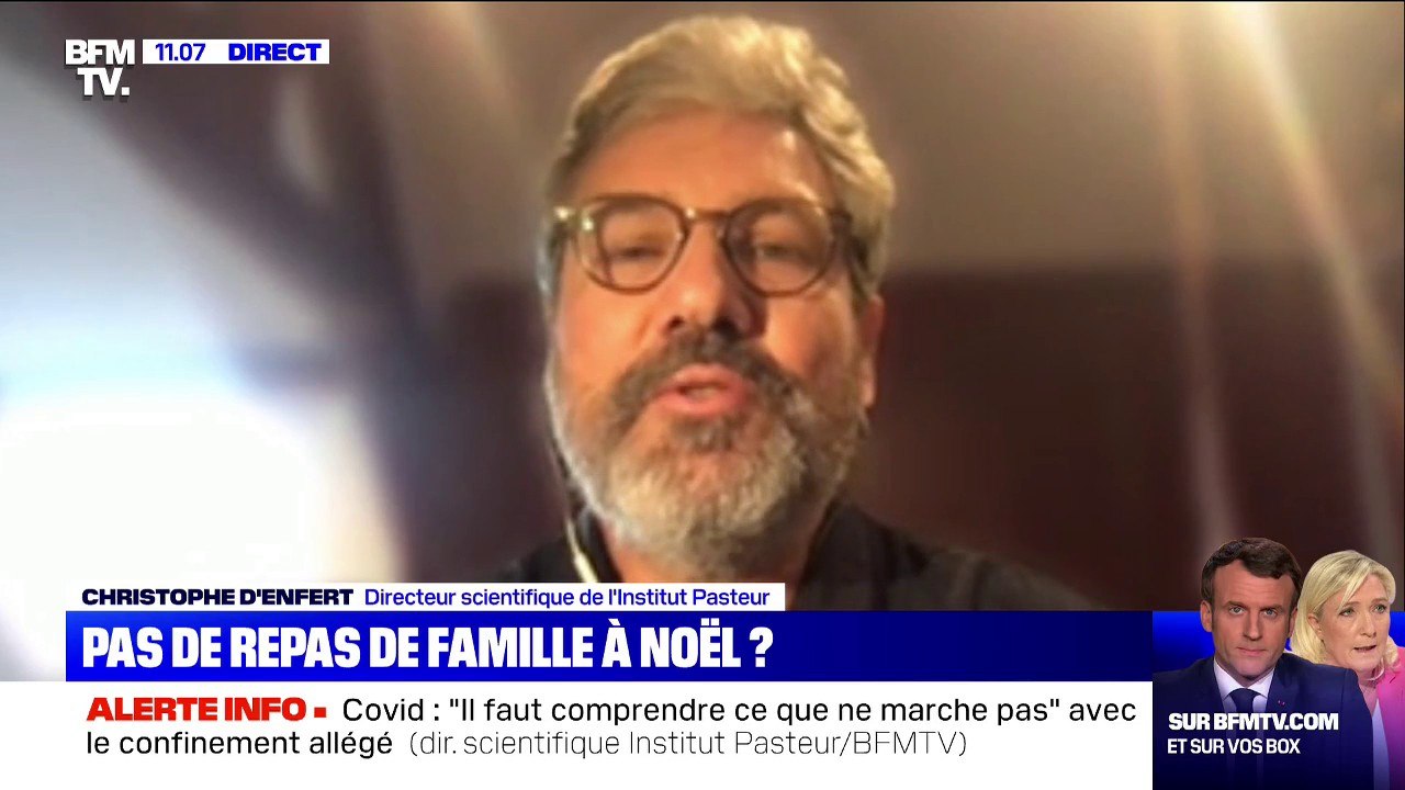 Christophe D'enfert (Institut Pasteur): "Personne n'a envie d'une 3e vague (...) Il faut faire confiance aux Français"
