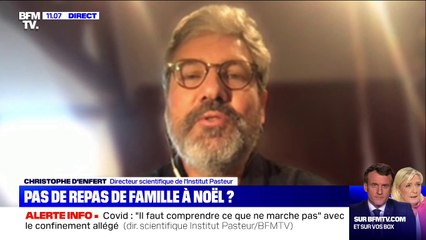 Christophe D'enfert (Institut Pasteur): "Personne n'a envie d'une 3e vague (...) Il faut faire confiance aux Français"