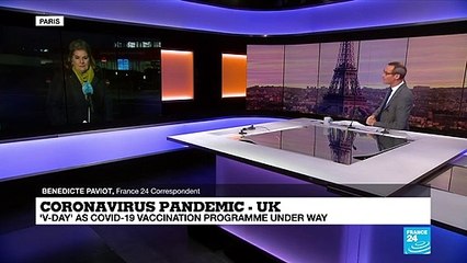 Coronavirus pandemic in the UK: "V-day" as Covid-19 vaccination programme under way