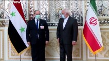 روحاني يتعهد بمواصلة دعم سوريا ويحث دمشق على مواجهة إسرائيل في هضبة الجولان المحتلة