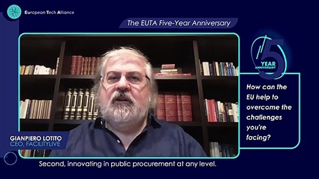 Gianpiero Lotito gives his views on how the EU can assist with overcoming obstacles