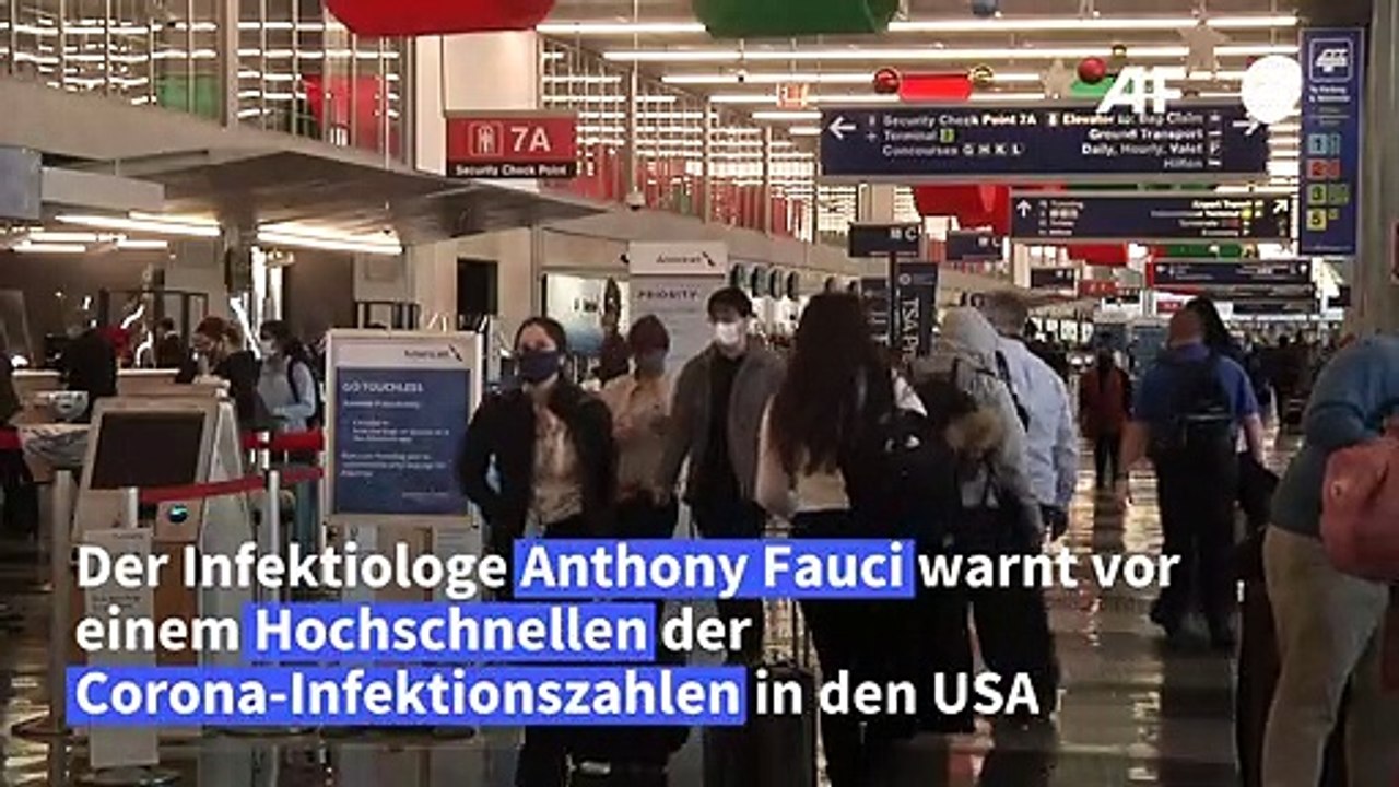 US-Immunologe Fauci warnt vor 'dunkler Zeit'