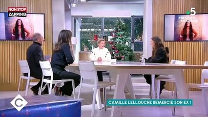 C à Vous : La réaction positive de l’ex de Camille Lellouche à son titre « Je remercie mon ex » (vidéo)