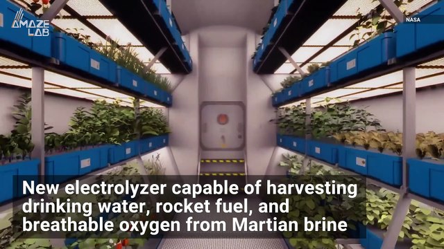 Scientists Develop New Tech to Convert Brine on Mars Into Fuel, Air, and Water