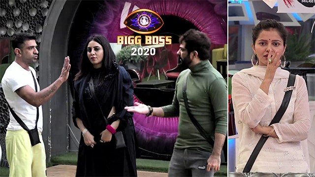 Bigg Boss 14 Promo: Eijaz, Arshi And Manu Team Up Against Rubina Dilaik