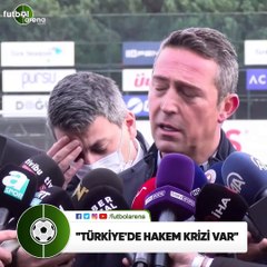 Ali Koç: "Türkiye'de hakem krizi var"