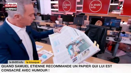 Quand Samuel Etienne recommande un article qui lui est consacré avec humour ! (vidéo)