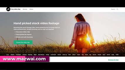 Free Top 5 Stock Video Websites