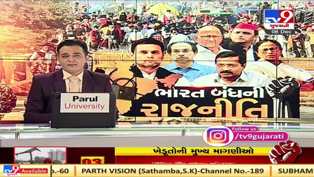 Bharat Bandh call evokes mixed response in Mumbai _ Tv9GujaratiNews