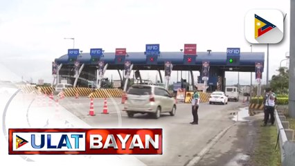 Tuluy-tuloy na biyahe sa mga toll plaza sa Valenzuela, naranasan ngayong araw