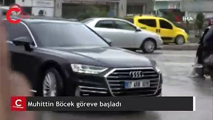 Yurttaşlar Muhittin Böcek'i böyle karşıladı