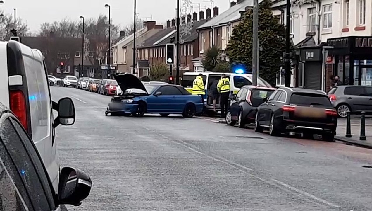 Collision on North Road, Boldon