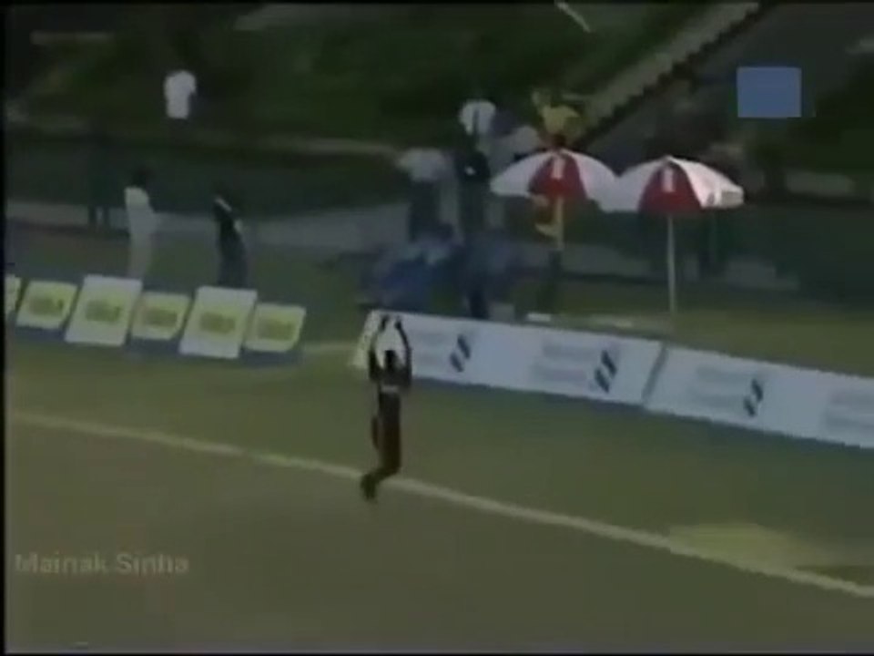 MS Dhoni's finishing the the game by hitting SIXES