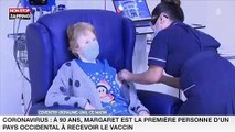 Coronavirus : à 90 ans, Margaret est la première personne d’un pays occidental à recevoir le vaccin (vidéo)