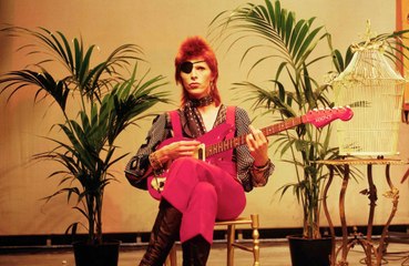 David Bowie-Münze im Weltall