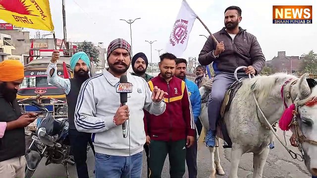 ਆਹ ਨੌਜਵਾਨ ਘੋੜੇ 'ਤੇ ਹੀ ਚੜ੍ਹ ਚੱਲ ਪਿਆ ਦਿੱਲੀ ਵੱਲ, ਕਹਿੰਦਾ ਮੋਦੀ ਨੂੰ ਮੌਤ ਵਾਜਾ ਮਾਰਦੀ ਪਈ ਆ | Channel Punjab