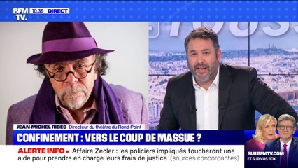 Jean-Michel Ribes, directeur du théâtre du Rond-Point, "très inquiet" d'un éventuel prolongement du confinement