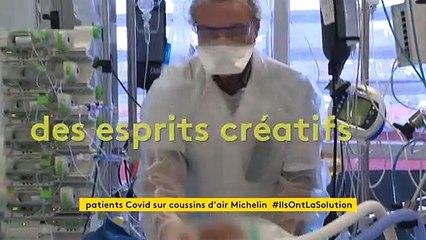 Covid-19 : des coussins d'air Michelin pour améliorer le confort des patients en réanimation