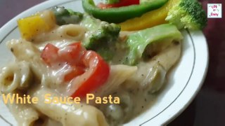 Easiest White Sauce Pasta Recipe __ Life of Unity