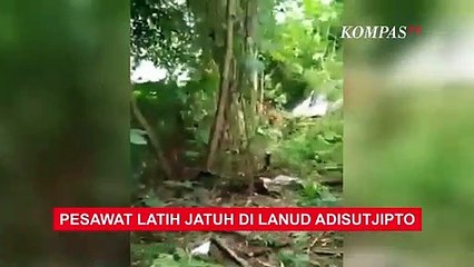 Download Video: Pesawat Latih AU Jatuh di Yogyakarta Saat Latihan, Begini Nasib Penerbangnya