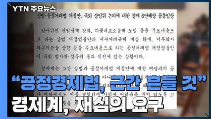 경제계 "공정경제 3법 경영근간 흔들 것"...재심의 요구 / YTN