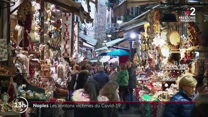 Italie : à Naples, les santons aussi sont victimes de la crise