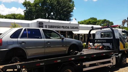 Veículo Gol com registro de furto é recuperado pela PM