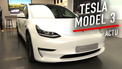 Découverte des nouveautés de la Tesla Model 3 de 2021