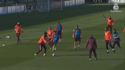 El Real Madrid se prepara para su partido contra el Borussia Monchengladbach