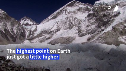 Everest 'grows' as China, Nepal agree new height