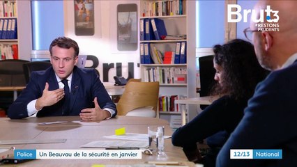 Police : Macron annonce un "Beauvau de la sécurité" en janvier