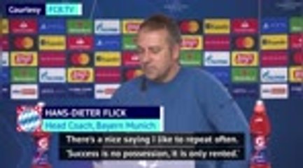 Bayern not resting on success - Flick