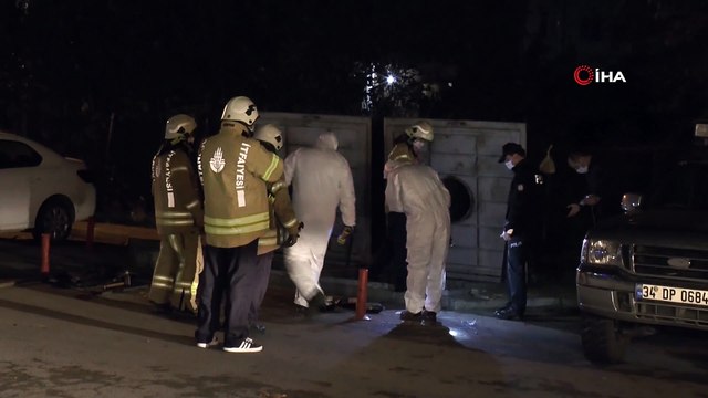 Maltepe’de çöpe atılan kimyasal maddenin kokusu paniğe neden oldu