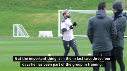 Guardiola reveals Aguero could return against Marseille