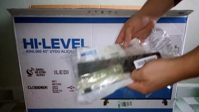Hı Level 43 Uydu Alıcılı Led Tv -İnceleme (A101 Online Alışveriş 1499 TL)