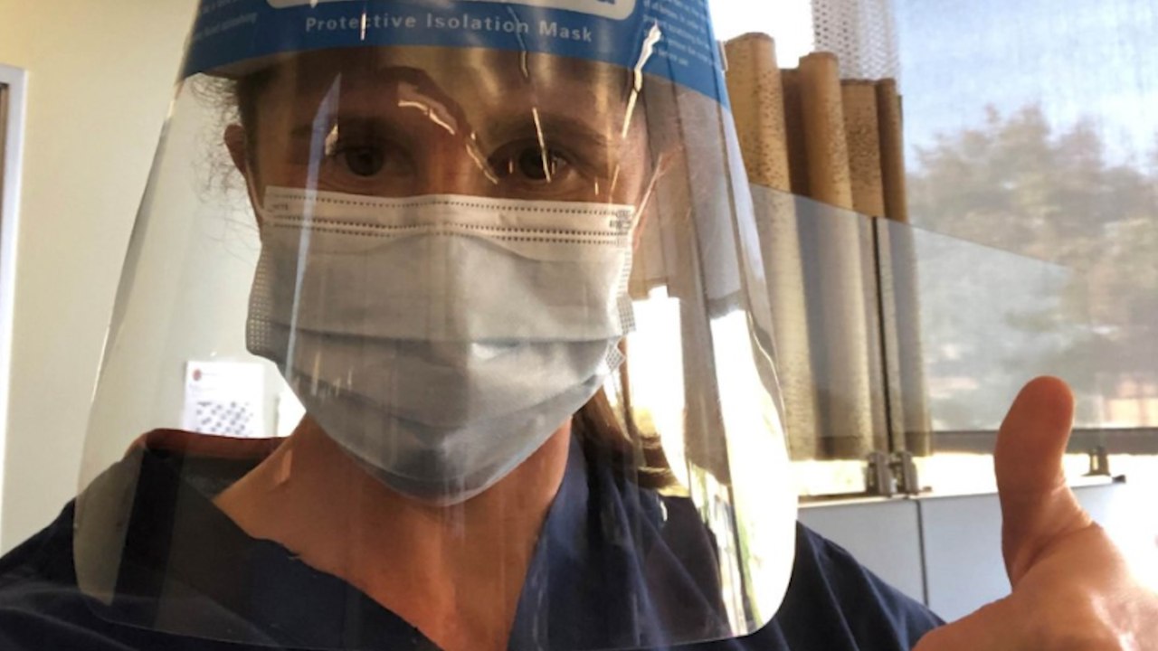 Gold Medal Soccer Star Is On COVID-19 Front Lines