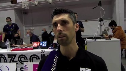 André Sa et Romain Pitou après Istres Provence Volley Terville