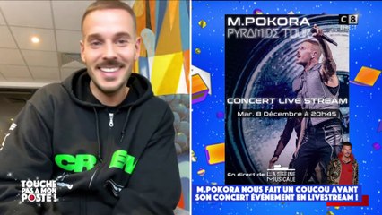 Matt Pokora en duplex avant son livestream !