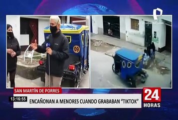 Delincuentes disparan al aire para robar a menores luego de grabar 'TikTok'